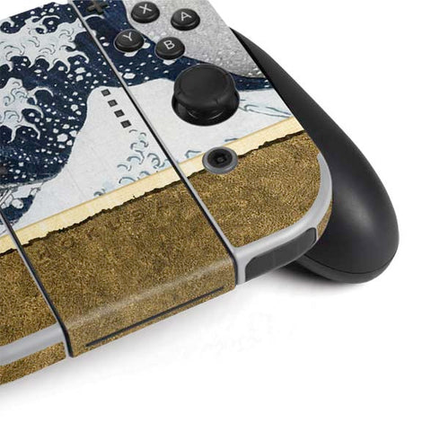 Hokusai The Great Wave off Kanagawa Nintendo Switch OLED (2021) Skin